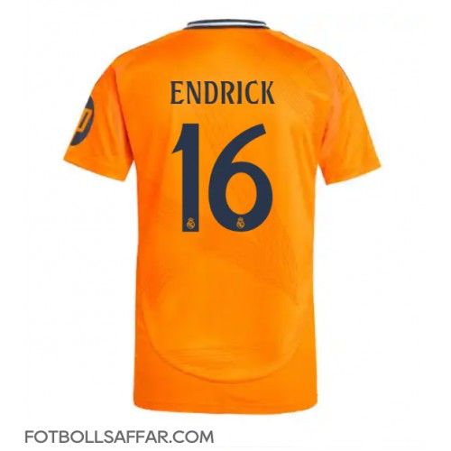 Real Madrid Endrick #16 Bortatröja 2024-25 Kortärmad